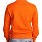 Dolce & Gabbana Orange King Ceasar Cotton Pullover Sweater