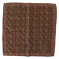 Dolce & Gabbana Brown Carrots Print Silk Handkerchief