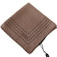 Dolce & Gabbana Brown Dotted Silk Square Handkerchief