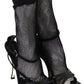 Dolce & Gabbana Black Suede Short Boots Sandals Shoes