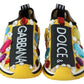 Dolce & Gabbana Embellished Yellow Sorrento Sneakers