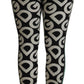 Dolce & Gabbana White Black Green Multicolor DG Mania Joggers Sweatpants