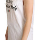 Dolce & Gabbana White DG Motive Tank Top