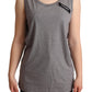 Dolce & Gabbana Gray Sleeveless Round Neck Tank Top T-shirt