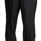 Dolce & Gabbana Gray Wool Blend Formal Trousers Pants