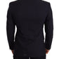 Dolce & Gabbana Navy Blue Wool Slim Fit MARTINI Blazer