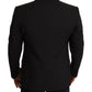 Dolce & Gabbana Black Striped MARTINI Jacket Blazer