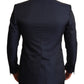 Dolce & Gabbana Blue Wool Slim Fit MARTINI Blazer Jacket