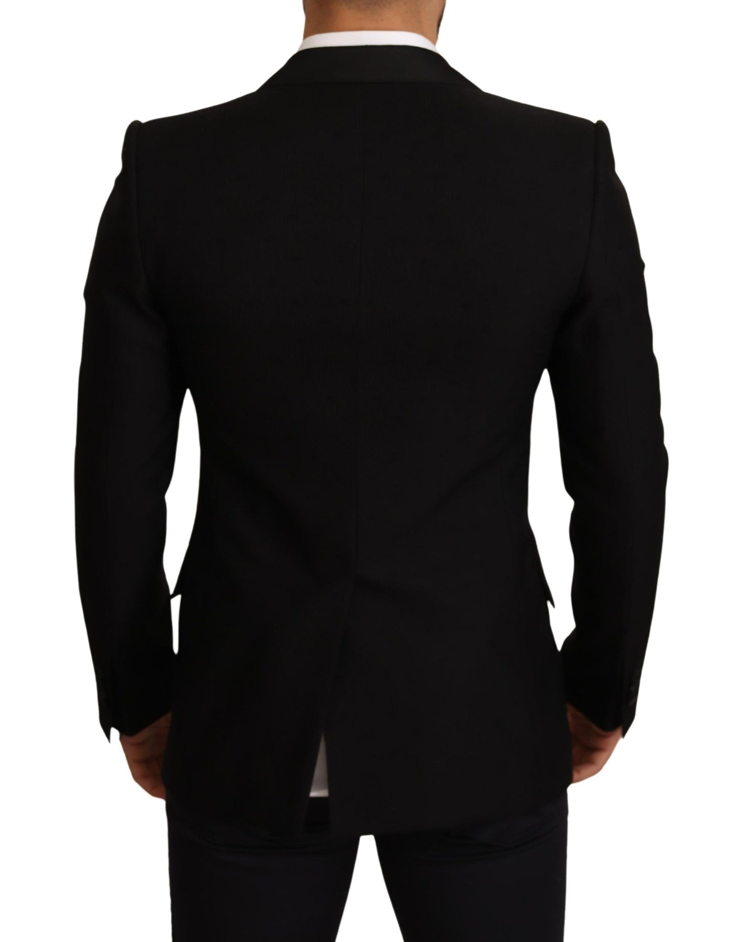 Dolce & Gabbana Elegant Slim Fit Black Blazer Jacket