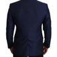 Dolce & Gabbana Navy Blue Slim Fit Jacket MARTINI Blazer