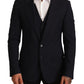 Dolce & Gabbana Blue 2 Piece MARTINI Blazer Suit Jacket