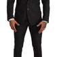 Dolce & Gabbana Gray Wool MARTINI Slim Fit Set Suit