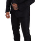 Dolce & Gabbana Blue Pattern MARTINI SLIM FIT 2 Piece Suit