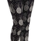 Dolce & Gabbana Black Pineapple Print Skinny Capri Pants