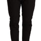 CYCLE Black Mid Waist BAGGY Fit Skinny Trouser