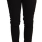 Dolce & Gabbana Black Slim Fit Cotton Stretch Denim Jeans