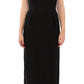 Dolce & Gabbana Black Silk Maxi IT Dress