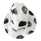 Dolce & Gabbana White Cotton Big Polka Dot Pattern Bucket Hat