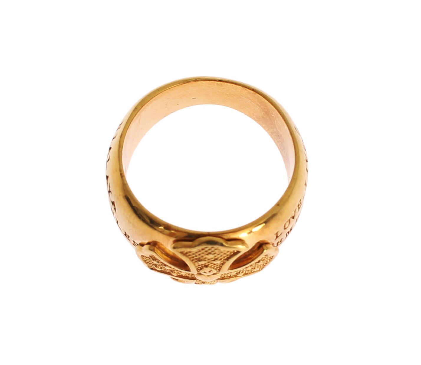 Nialaya Gold Plated 925 Silver Ring