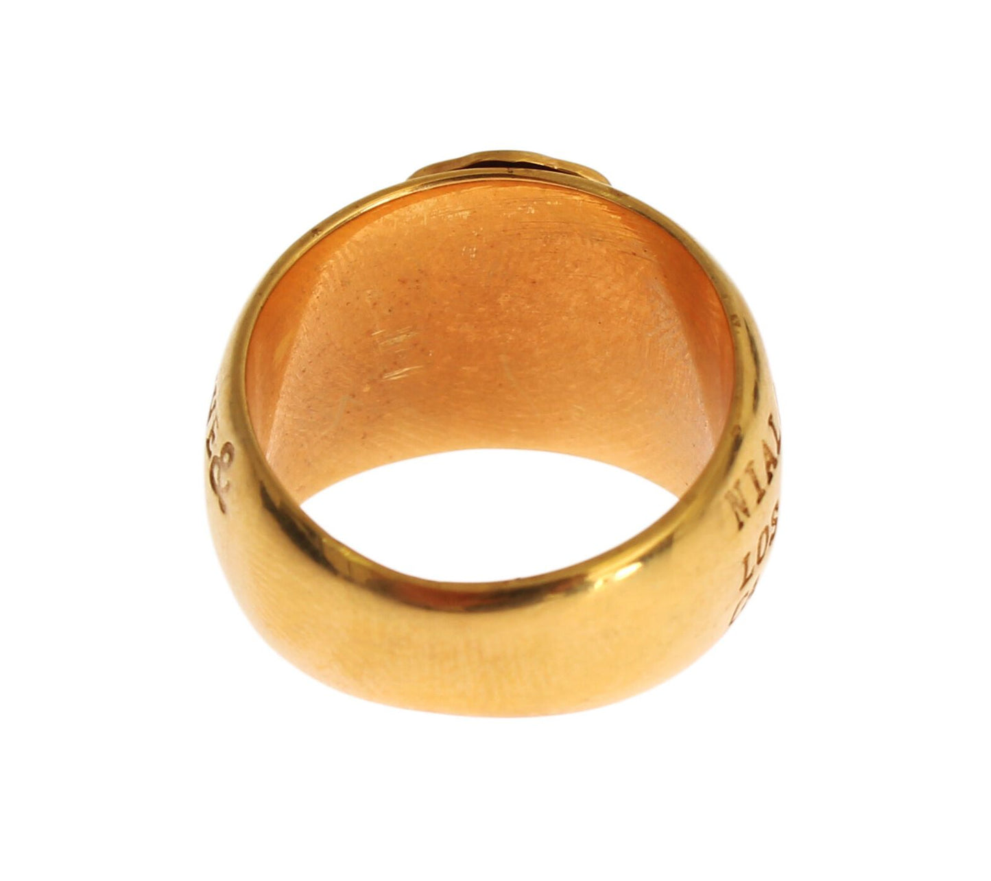 Nialaya Gold Plated 925 Silver Ring