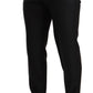 Dolce & Gabbana Black Wool Slim 2 Piece Set MARTINI Suit