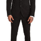 Domenico Tagliente Black Slim 2 Pc Suit