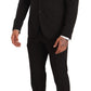 Domenico Tagliente Black Slim 2 Pc Suit