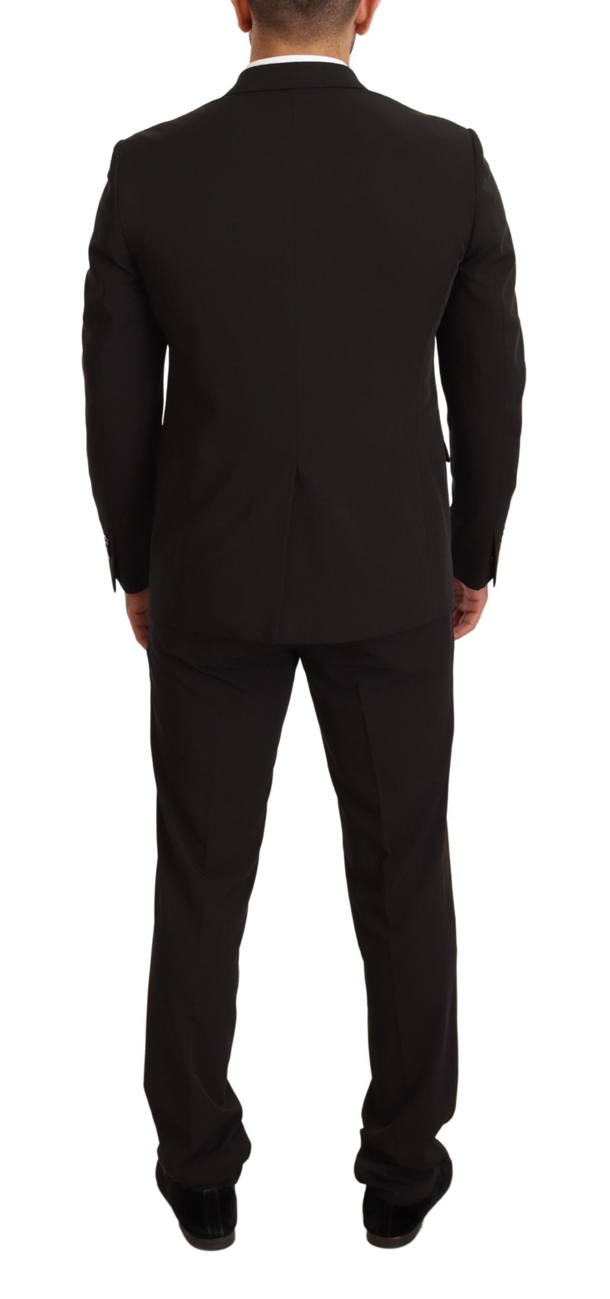 Domenico Tagliente Black Slim 2 Pc Suit