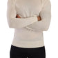 Dolce & Gabbana Cream Cashmere Turtleneck Pullover Sweater