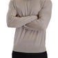 Dolce & Gabbana Gray Cashmere Turtleneck Pullover Sweater