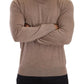 Dolce & Gabbana Brown Cashmere Turtleneck Pullover Sweater