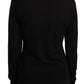 Dolce & Gabbana Black Crewneck Pullover STAFF Sweater Wool