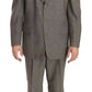 Fendi Brown Wool Regular Single  Breasted Suit