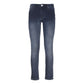 Maison Espin Blue Cotton Jeans & Pant