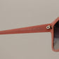 Dolce & Gabbana Brown Stars Acetate Frame Women Shades Sunglasses