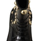 Dolce & Gabbana Studded Leather Combat Boots with Embroidery