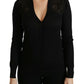 Dolce & Gabbana Black Lace Cardigan Sweater