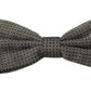 Dolce & Gabbana Multicolor Patterned Adjustable Neck Papillon Bow Tie