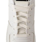 SIGNS White Leather Sneakers Shoes