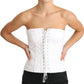 Dolce & Gabbana White PALERMO Bustier Corset