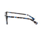 Frankie Morello Blue Acetate Frame