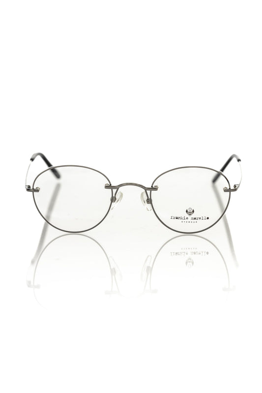 Frankie Morello Gray Metallic Fibre Frame