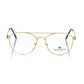 Frankie Morello Gold Metallic Fibre Frame