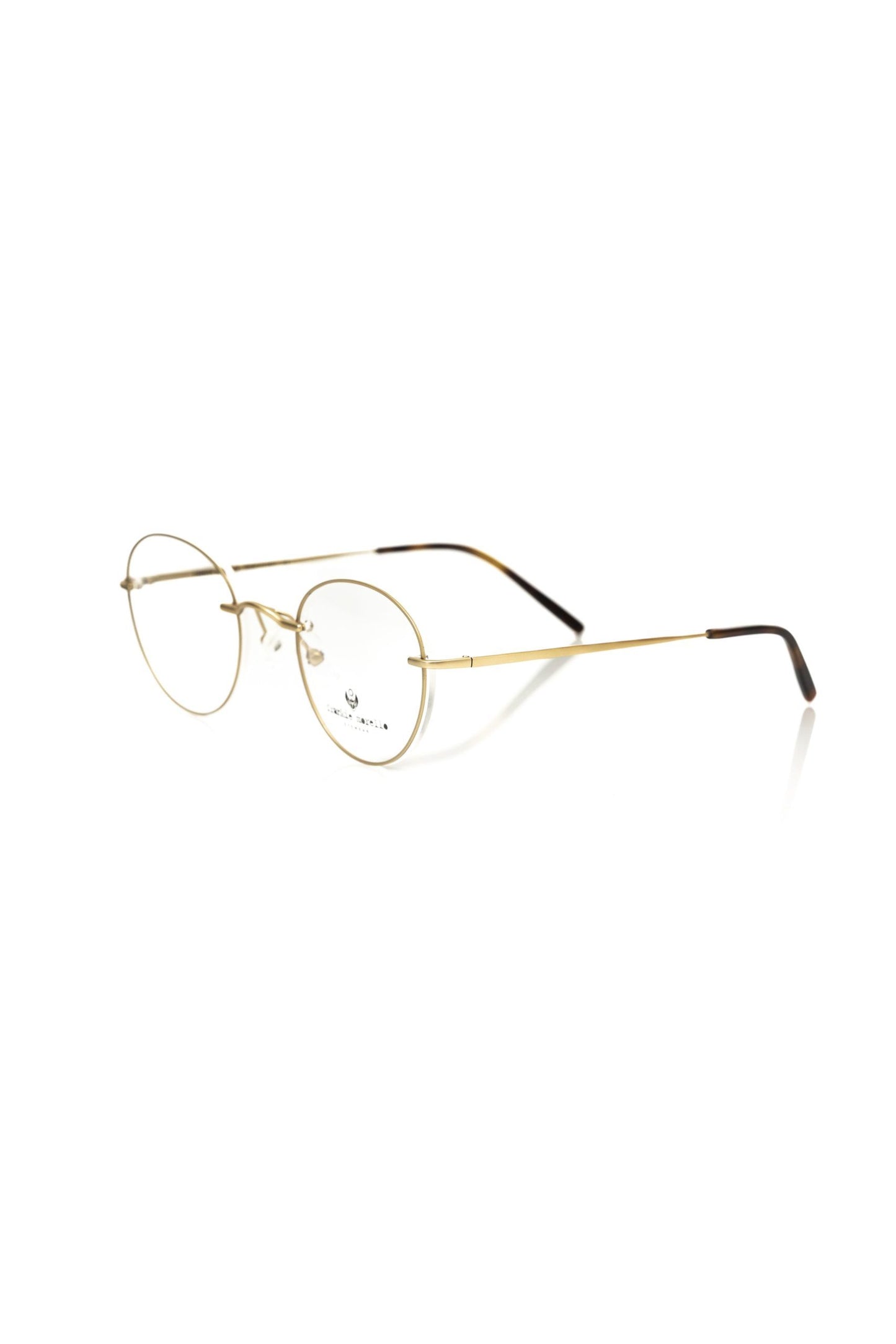 Frankie Morello Gold Metallic Fibre Frame