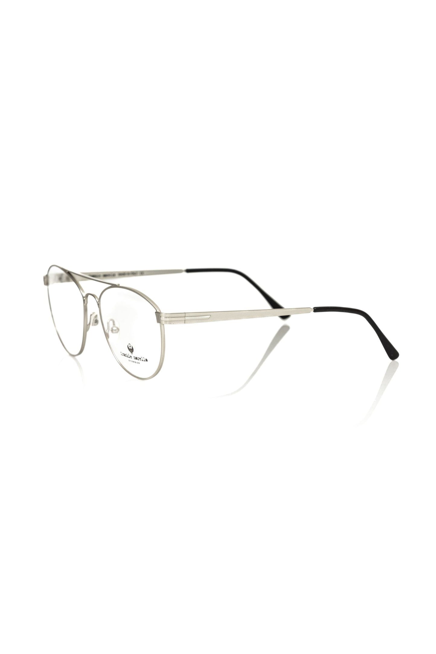 Frankie Morello Silver Metallic Fibre Frame