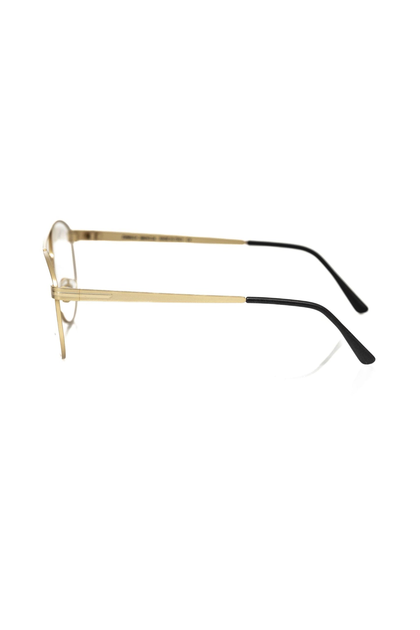 Frankie Morello Gold Metallic Fibre Frame