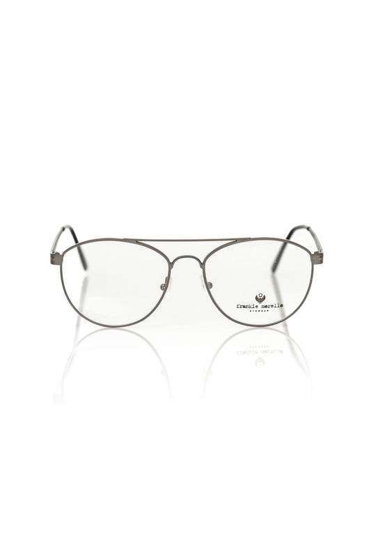 Frankie Morello Gray Metallic Fibre Frame