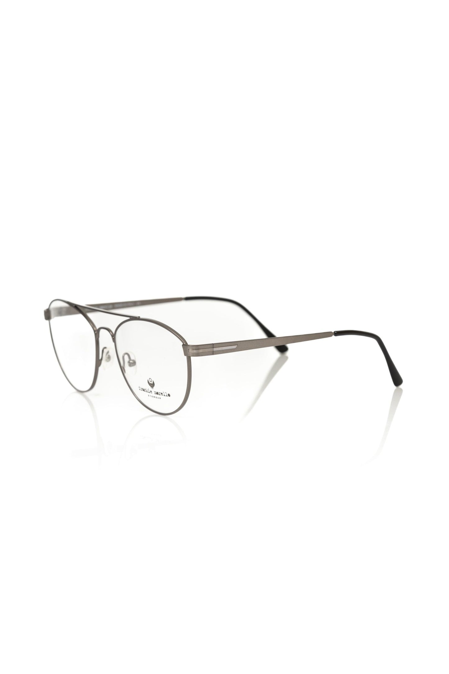 Frankie Morello Gray Metallic Fibre Frame