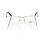 Frankie Morello Gold Metallic Fibre Frame