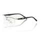 Frankie Morello Black Metallic Fibre Frame